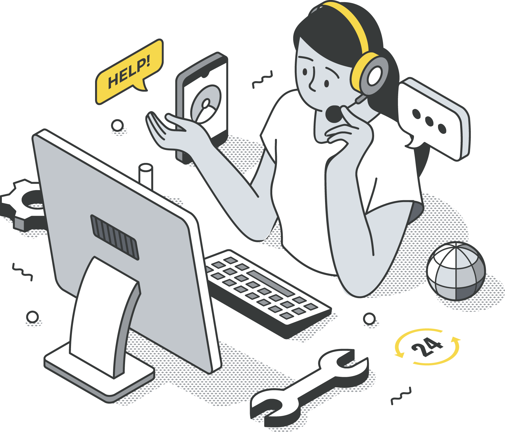 豊富なサポート